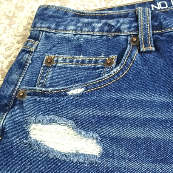 NWT No Boundaries Jean Shorts 100% Cotton Siz 7 - Picture 4 of 13